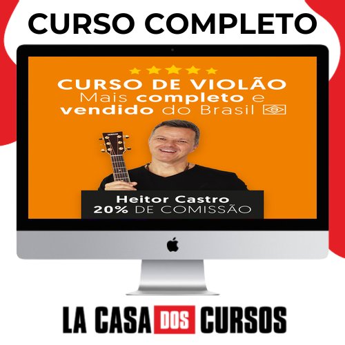 Curso De Violão Método Tríade Completo - Heitor Castro