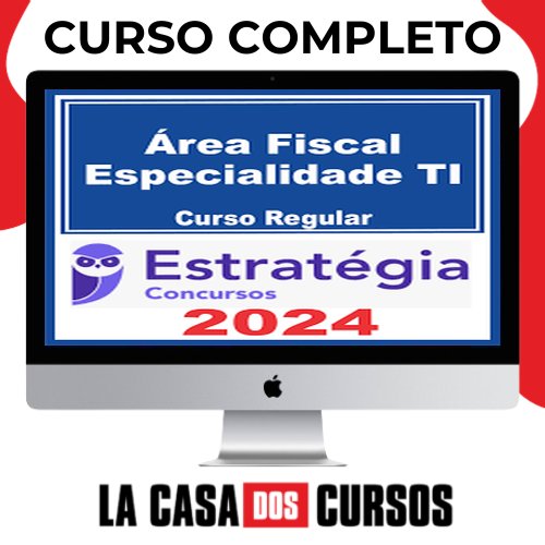 Curso Regular Para Área Fiscal Especialidade Ti - Estrategia